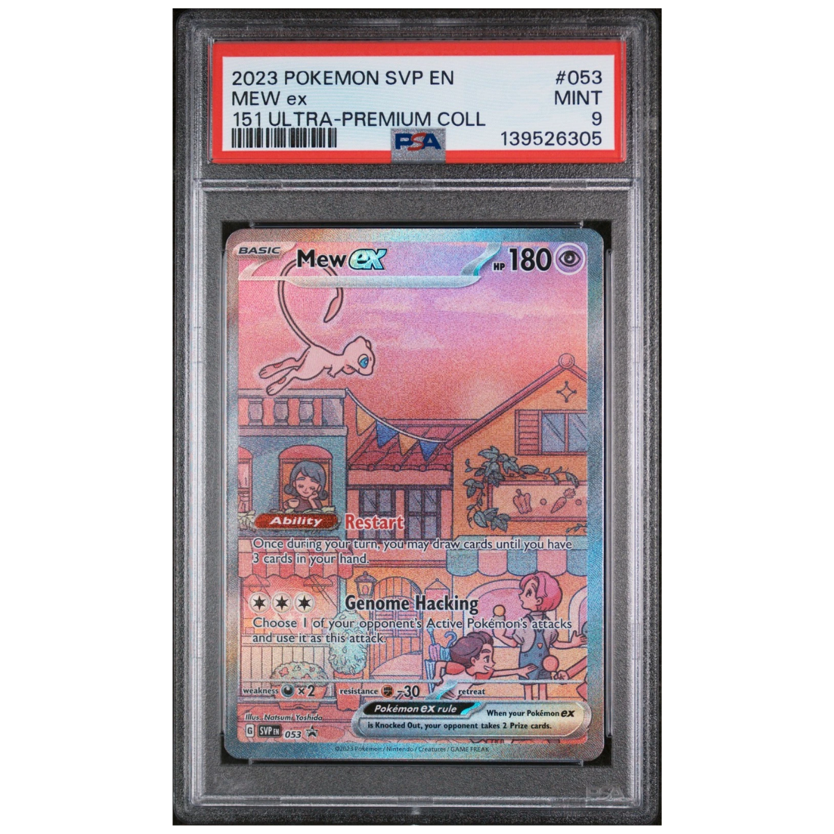 Mew ex (053/SV-P) | PSA 9 - Scarlet & Violet Black Star Promo