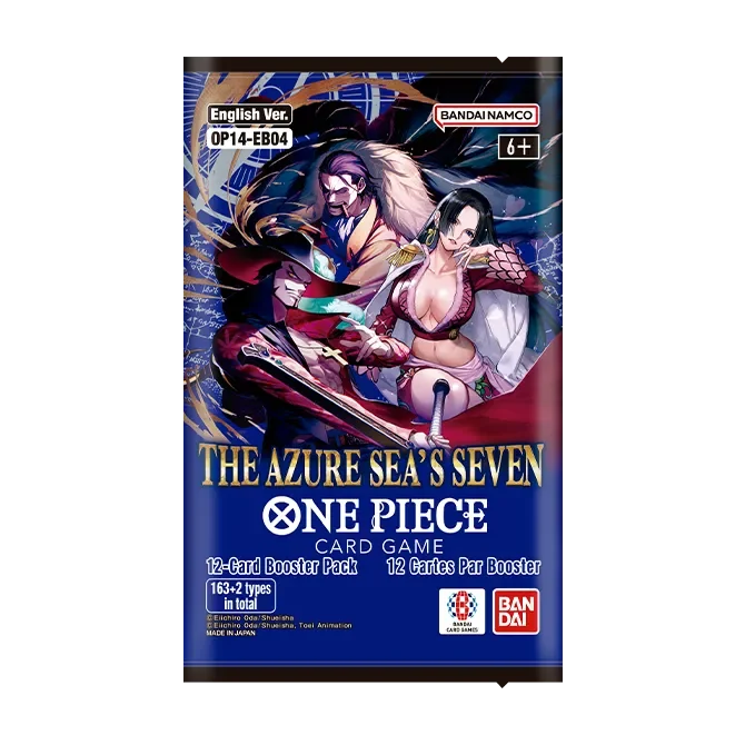 OP14-EB04 Booster Box | ONE PIECE | The Azure Sea's Seven | English