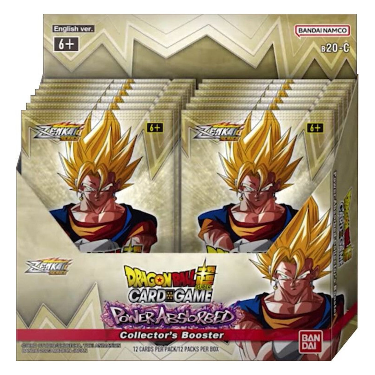B-20 Collector's Booster Box Power Absorbed – Dragon Ball Super Card Game English sealed product