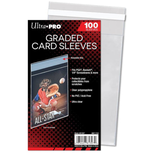 Graded Card Sleeves | Ultra Pro | 100 Units