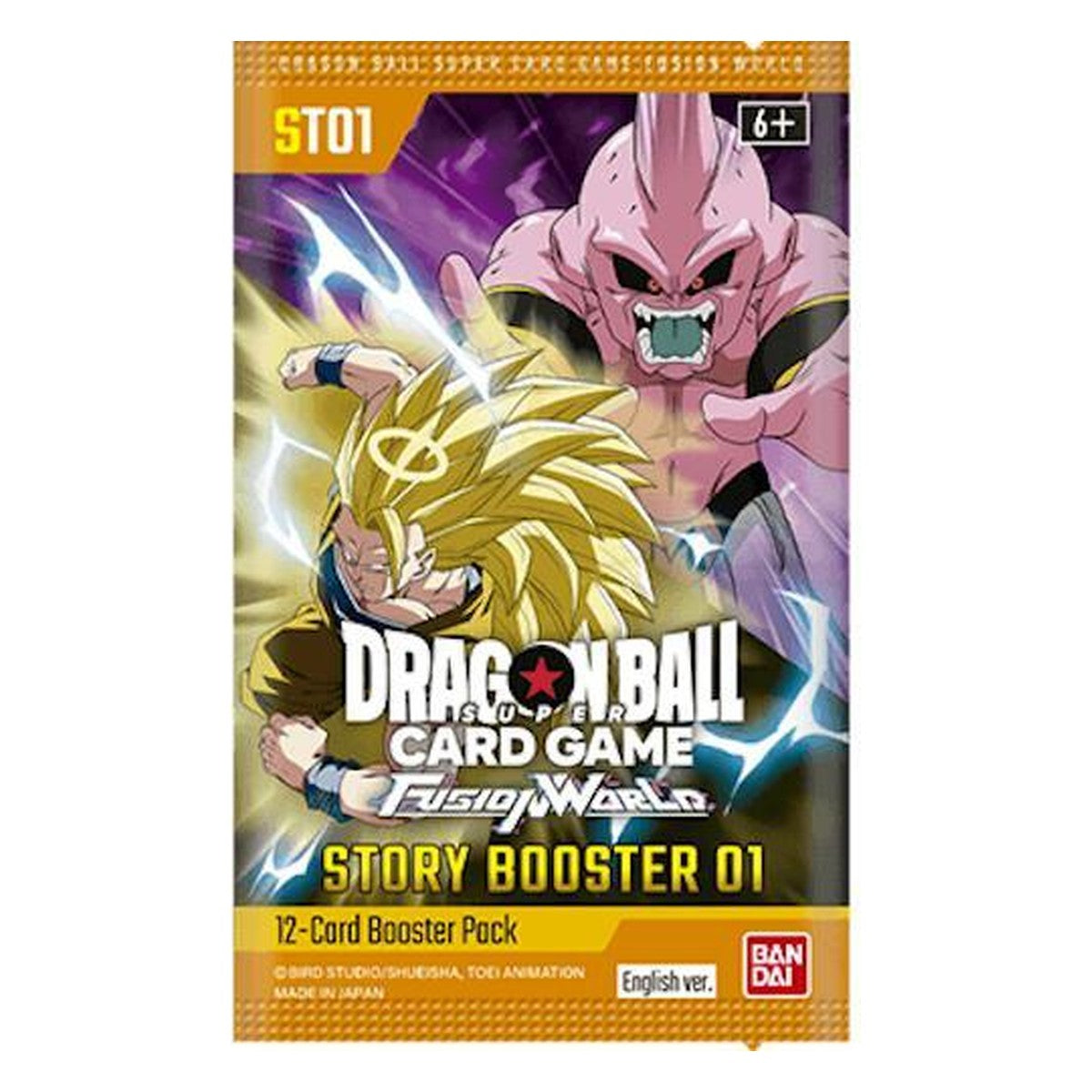 ST01 Booster Pack Story Booster 01 – Dragon Ball Super Card Game Fusion World English sealed product