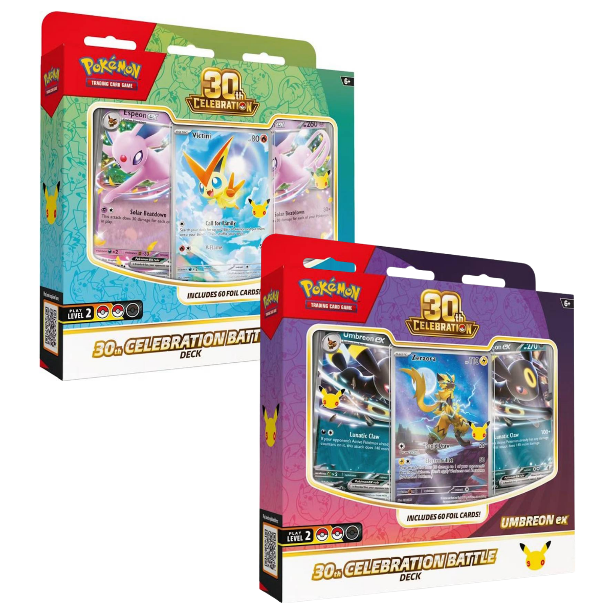 30th Celebration Deluxe Battle Deck - Espeon ex / Umbreon ex