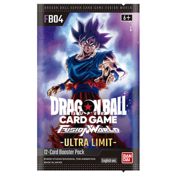 FB04 Booster Pack| Ultra Limit | Fusion World | DRAGON BALL | English