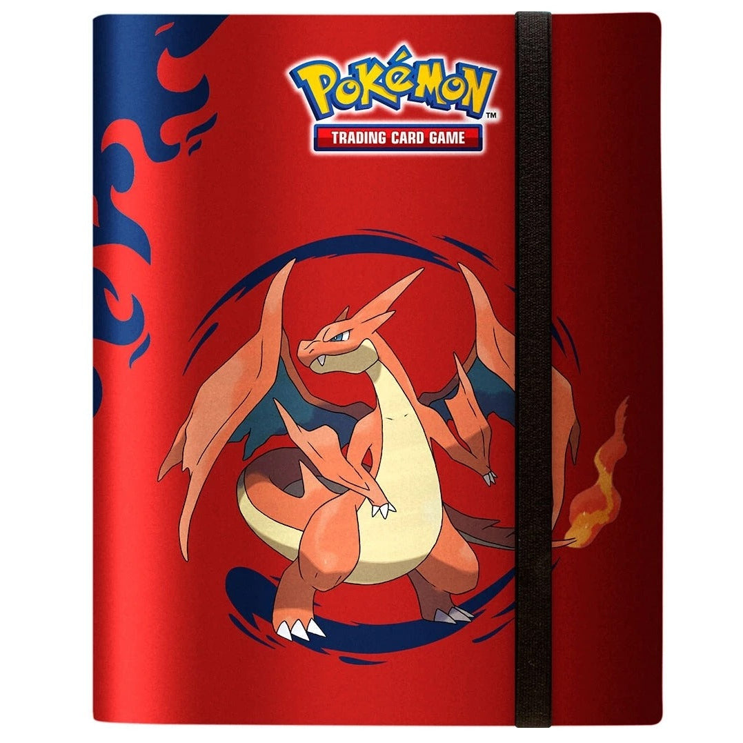 Mega Charizard Binder | 9-Pocket 360 Cards | Ultra Pro | Pro Binder