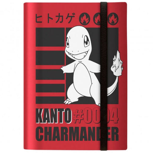 Kanto Charmander Binder | 9-Pocket 360 Cards | Ultra Pro | Pro Binder