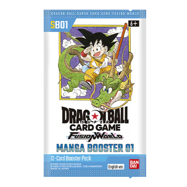 Booster Box SB01 | Manga Booster 01 | Fusion World | DRAGON BALL | English