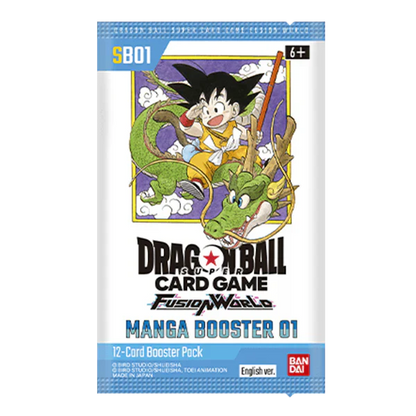 Booster Box SB01 | Manga Booster 01 | Fusion World | DRAGON BALL | English