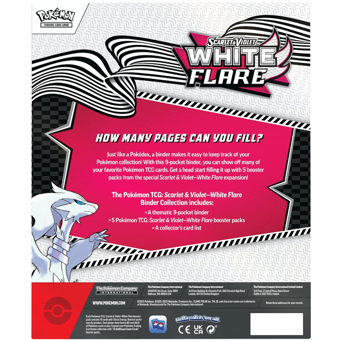 Black Bolt & White Flare Binder Collection