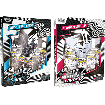 Black Bolt & White Flare Binder Collection