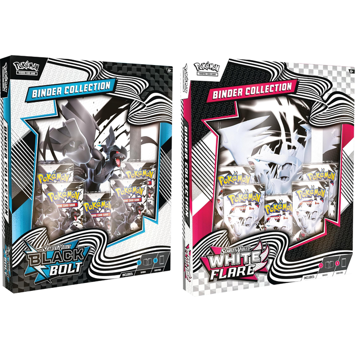 Black Bolt & White Flare Binder Collection