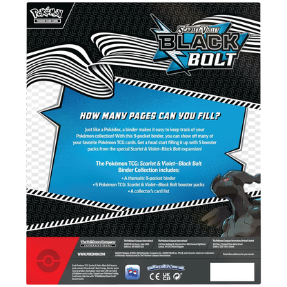 Black Bolt & White Flare Binder Collection