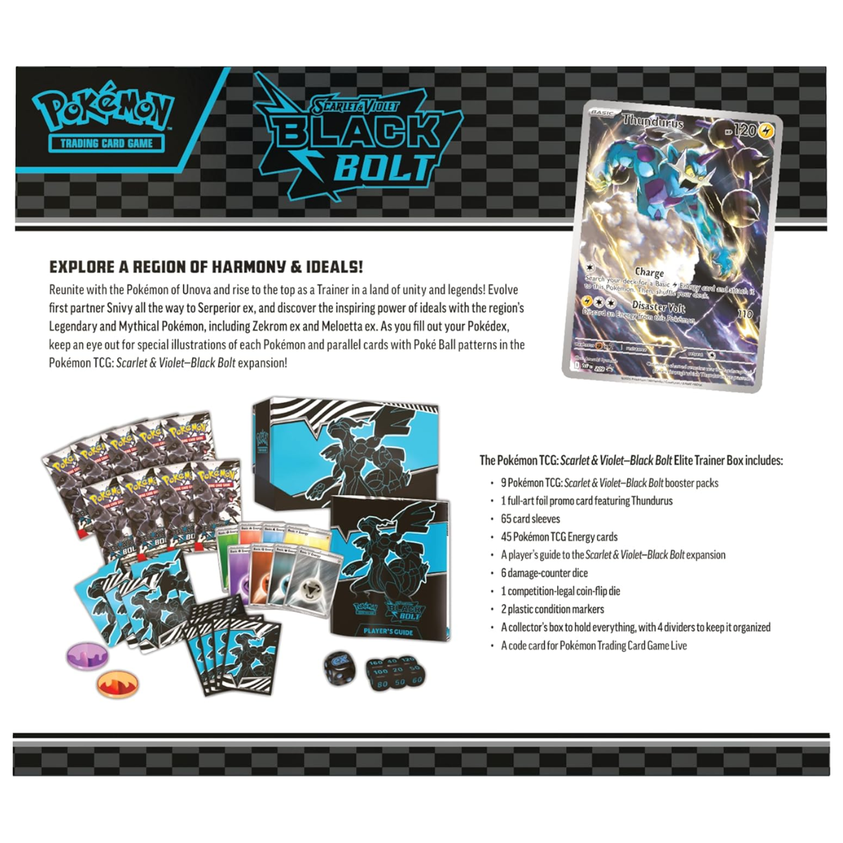 Black Bolt & White Flare Elite Trainer Box