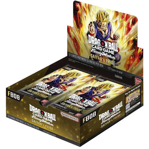 Booster Box FB08 | Saiyan's Pride | Fusion World | DRAGON BALL | English
