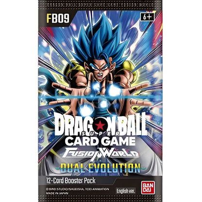 Booster Box FB09 | Dual Evolution | Fusion World | DRAGON BALL | English