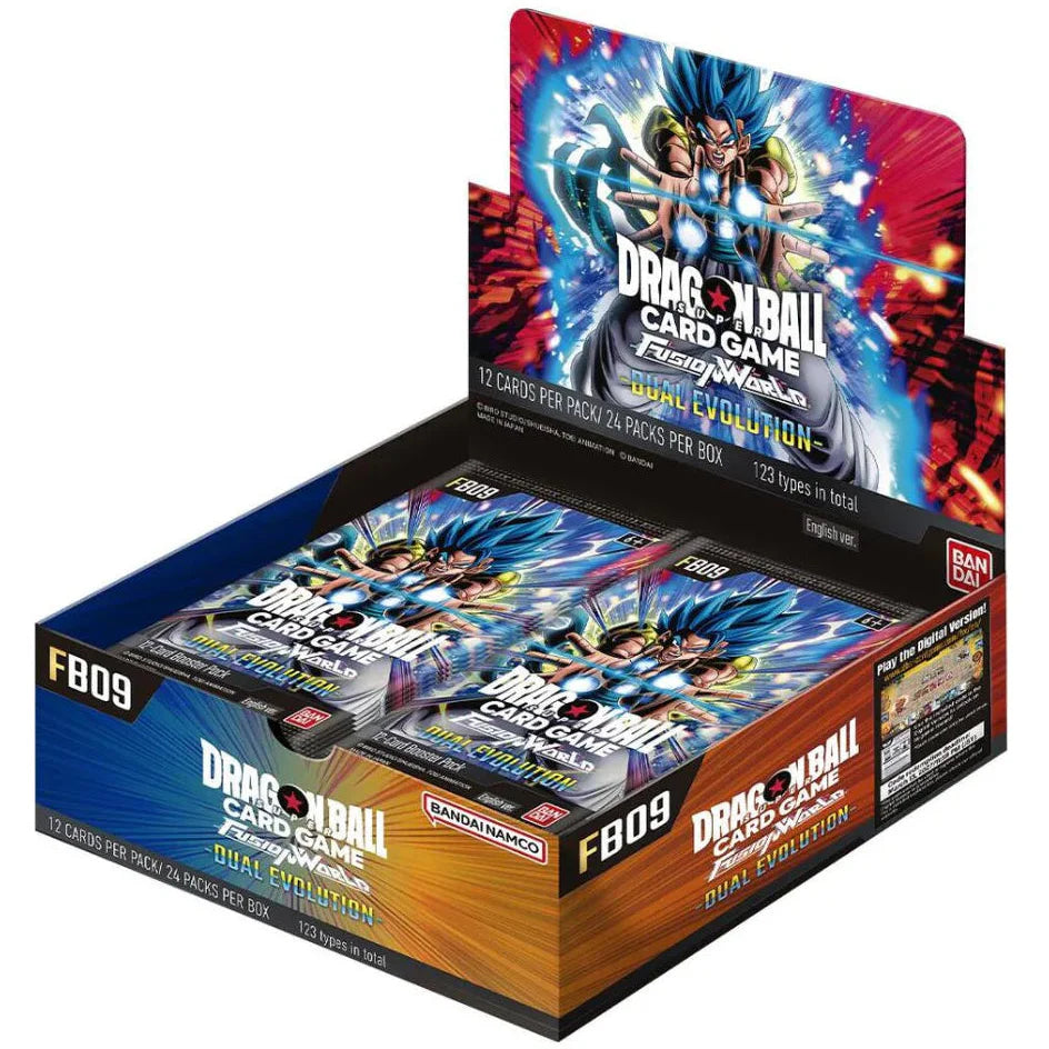 Booster Box FB09 | Dual Evolution | Fusion World | DRAGON BALL | English