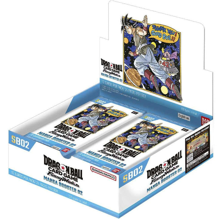 Booster Box SB02 | Manga Booster 02 | Fusion World | DRAGON BALL | English
