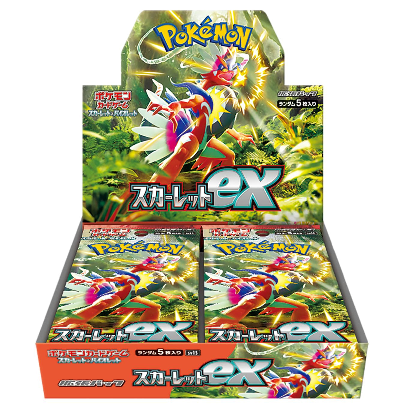 Scarlet EX Booster Box | Pokémon | Japanese