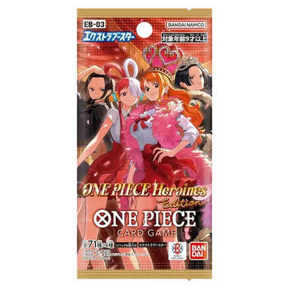 EB-03 Booster Pack | ONE PIECE | Heroines Edition | Japanese