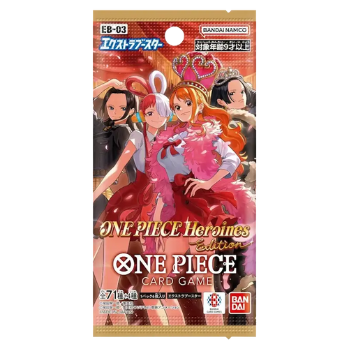 EB-03 Booster Pack | ONE PIECE | Heroines Edition | Japanese