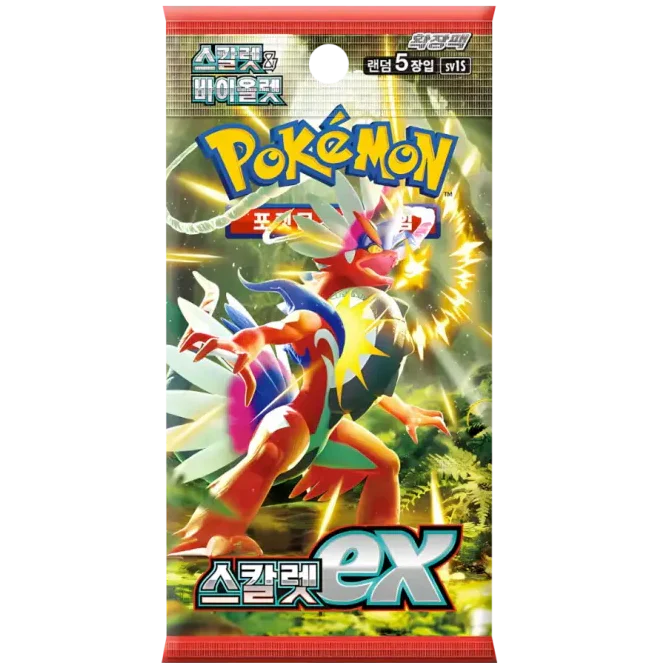 Scarlet EX Booster Pack | POKÉMON | Korean