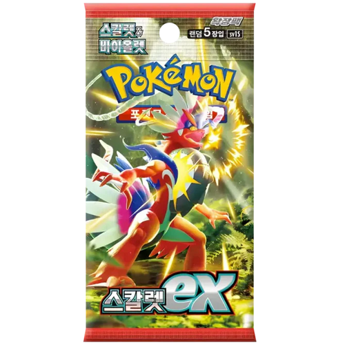 Scarlet EX Booster Pack | POKÉMON | Korean