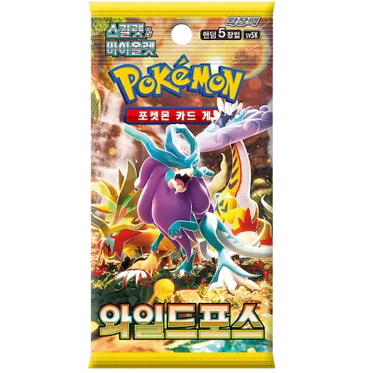 Booster Box Wild Force | Pokémon | Korean