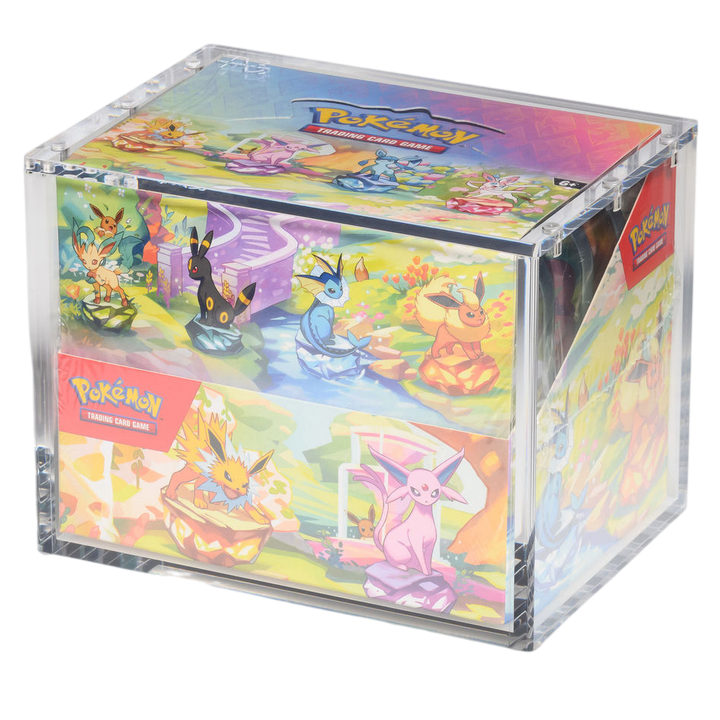 Magnetic Acrylic Box for Mini Tin Case [8 units] | The Acrylic Box