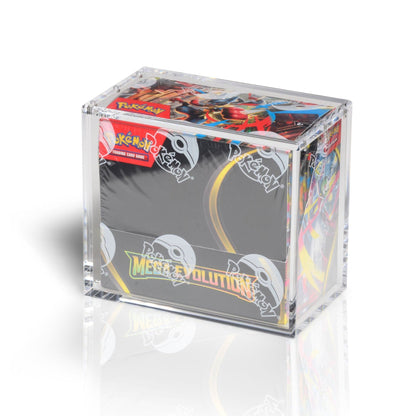 Magnetic Acrylic Box for Pokémon Booster Box (36 Packs) | The Acrylic Box