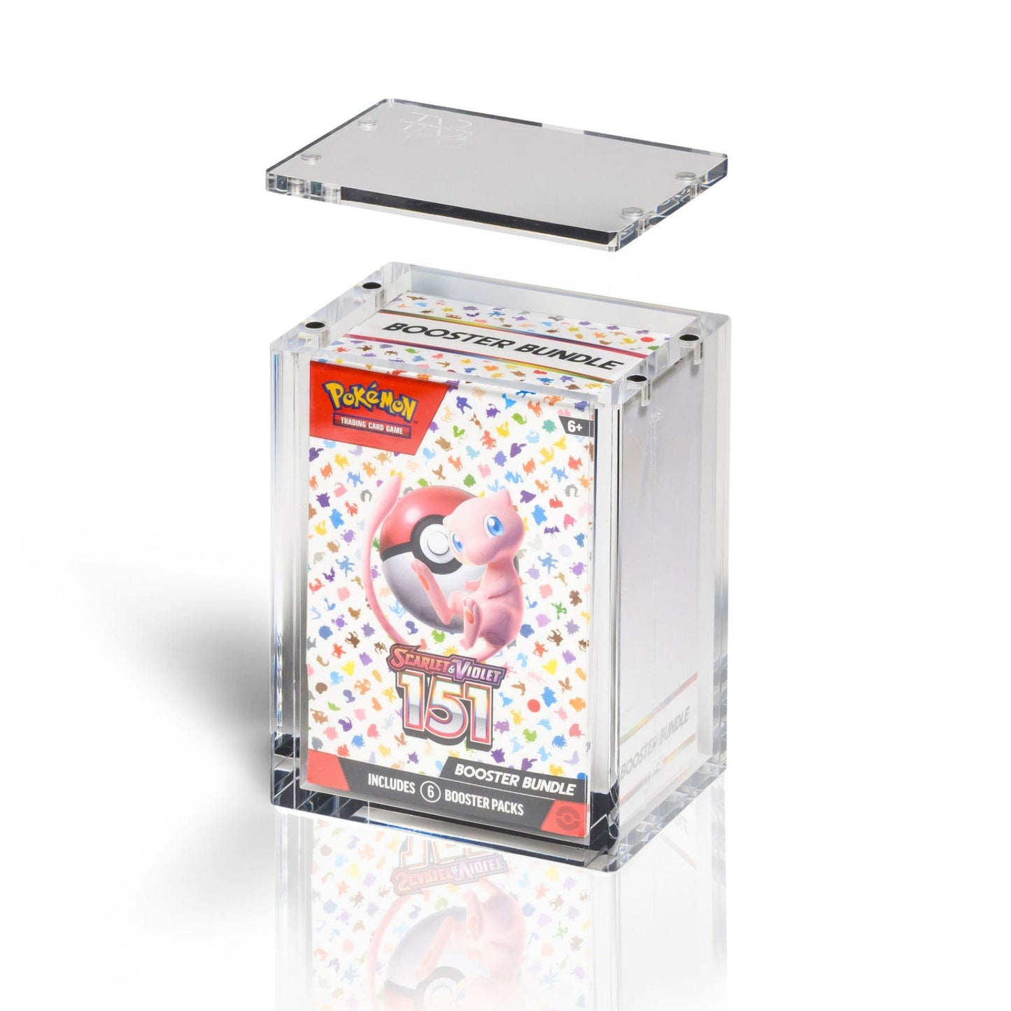 Magnetic Acrylic Box for Pokémon Booster Bundle | The Acrylic Box