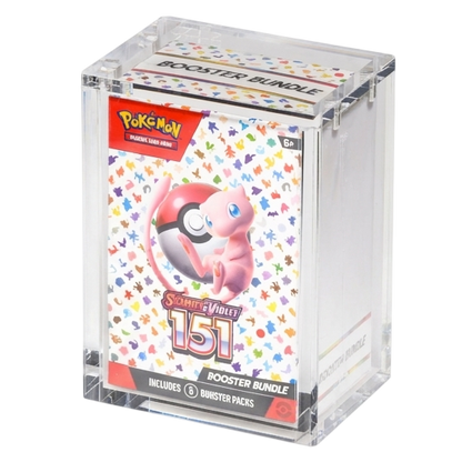 Magnetic Acrylic Box for Pokémon Booster Bundle | The Acrylic Box