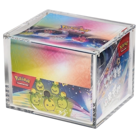 Magnetic Acrylic Box for Mini Tin Case [10 units] | The Acrylic Box
