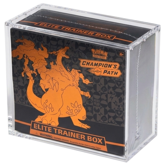 Magnetic Acrylic Box for Pokémon ETB | Elite Trainer Box | The Acrylic Box