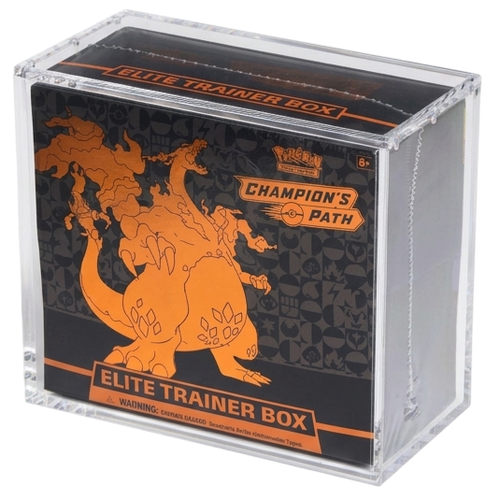 Magnetic Acrylic Box for Pokémon ETB | Elite Trainer Box | The Acrylic Box
