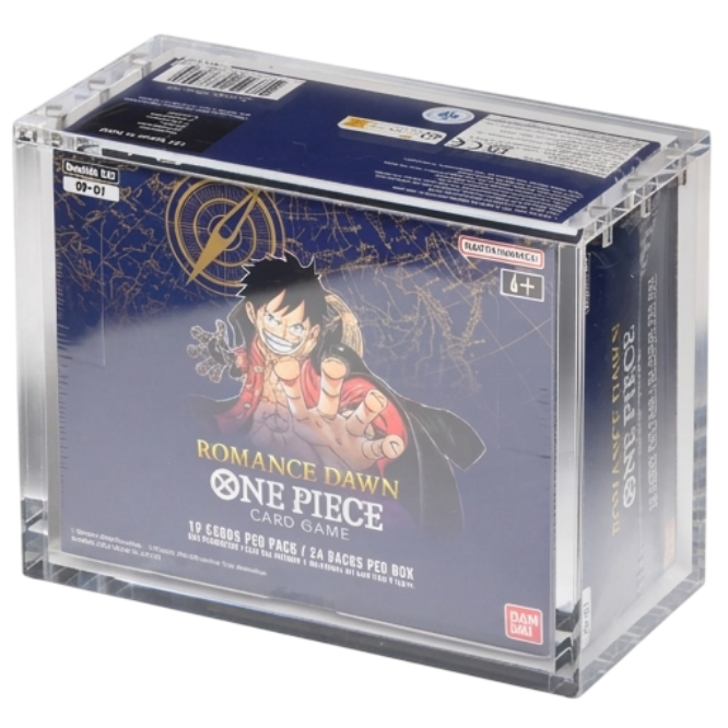 Magnetic Acrylic Box for One Piece | OP-01 Reprint and OP-03 | The Acrylic Box