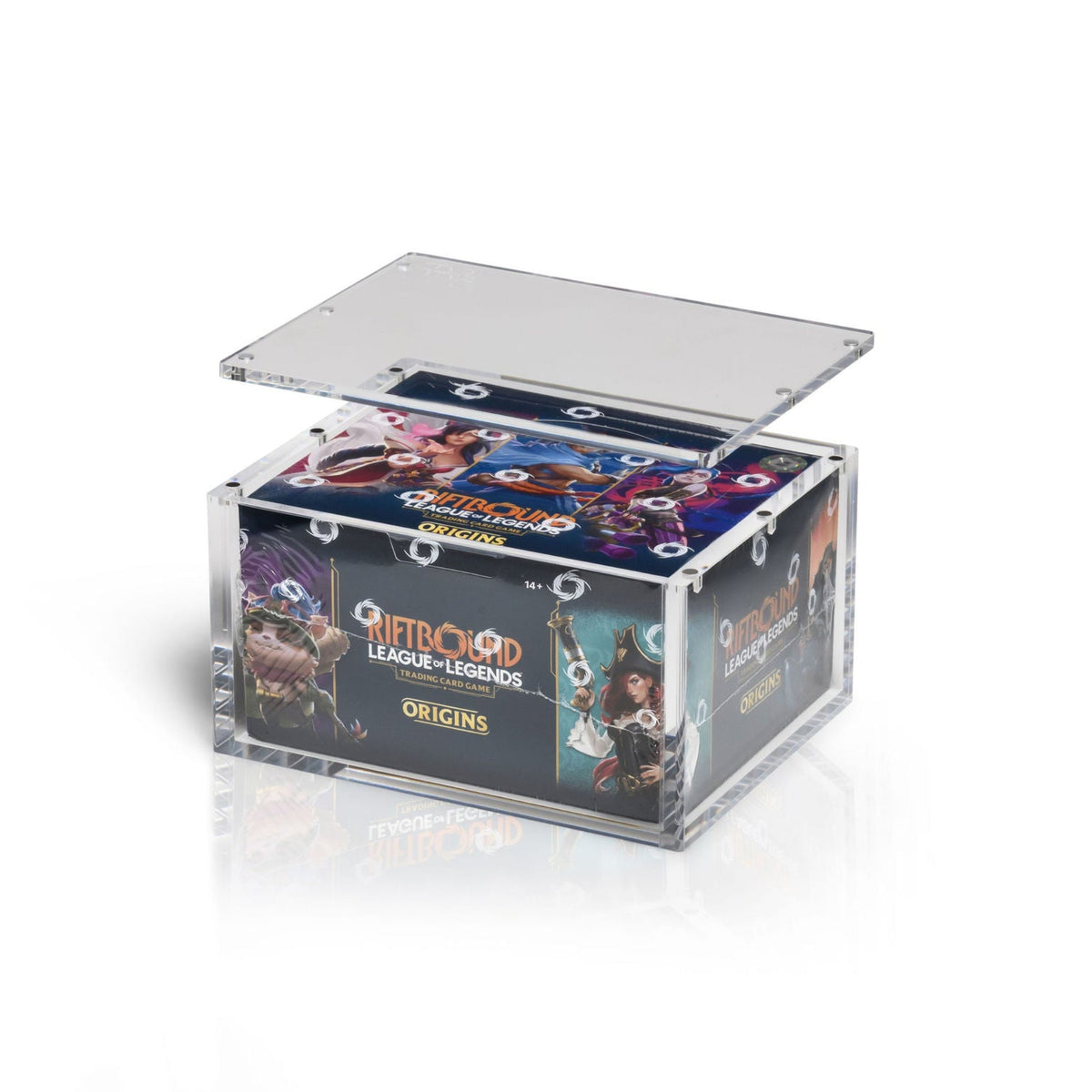 Magnetic Acrylic Box for Riftbound | The Acrylic Box
