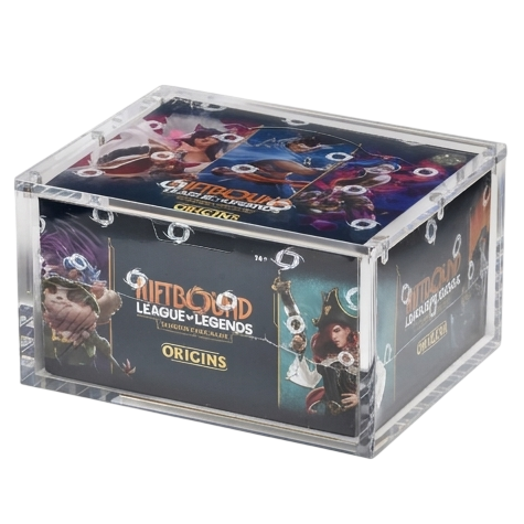 Magnetic Acrylic Box for Riftbound | The Acrylic Box