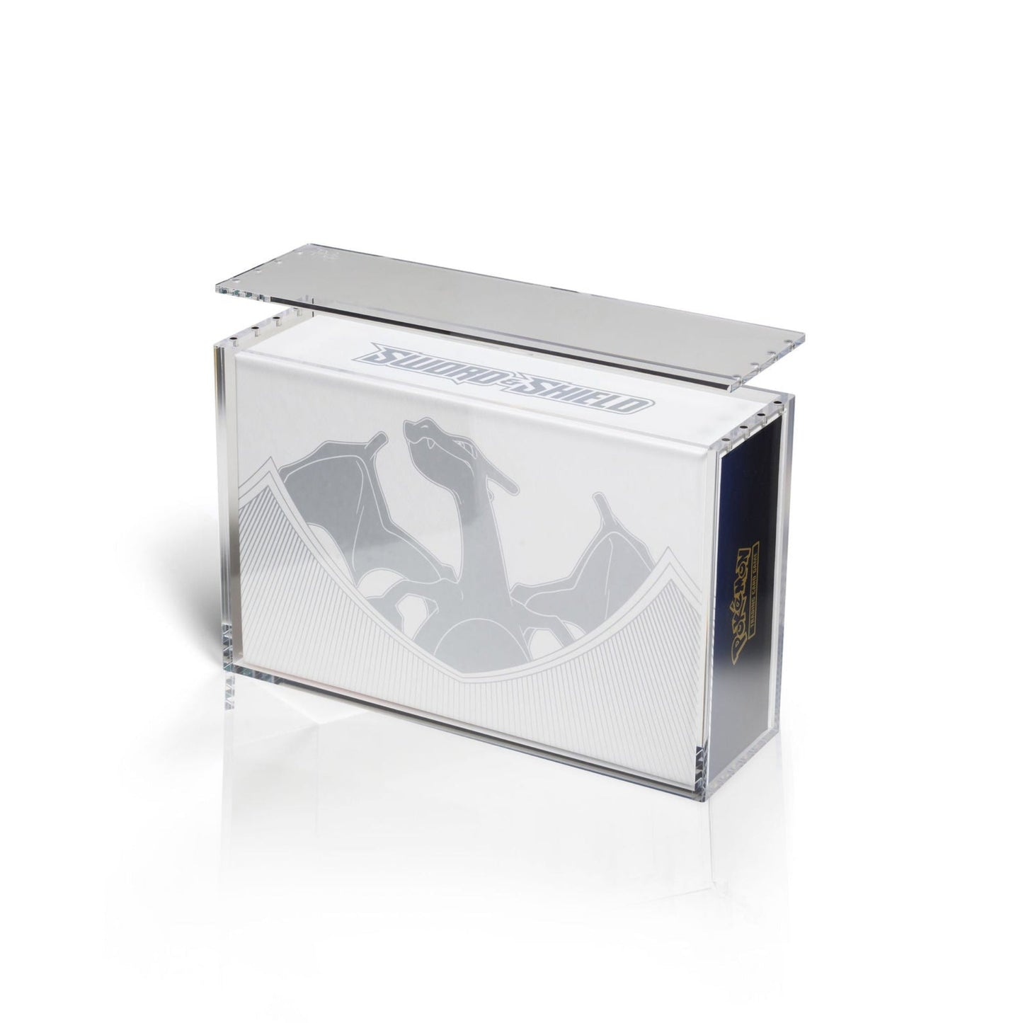 Magnetic Acrylic Box for Ultra Premium Charizard | The Acrylic Box