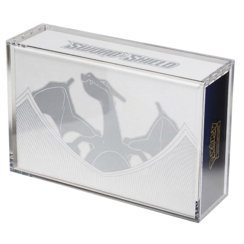 Magnetic Acrylic Box for Ultra Premium Charizard | The Acrylic Box