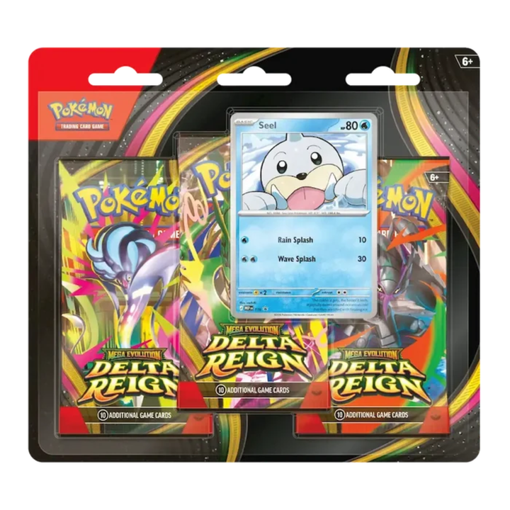 Delta Reign: Seel 3-Pack Blister | POKÉMON | English