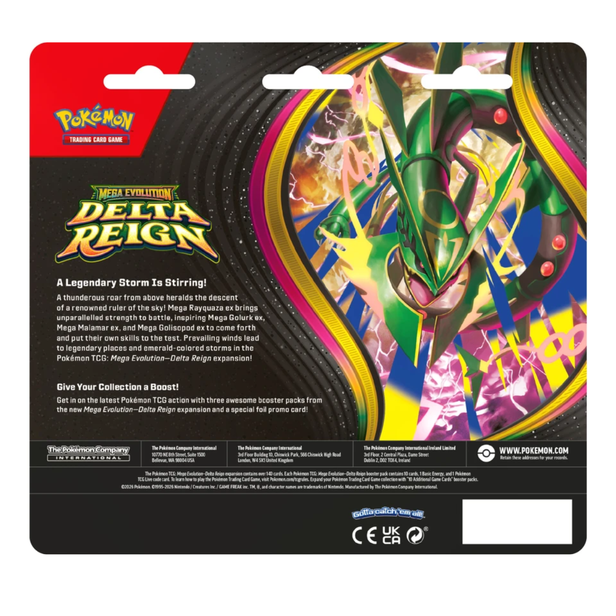 Delta Reign: Seel 3-Pack Blister | POKÉMON | English