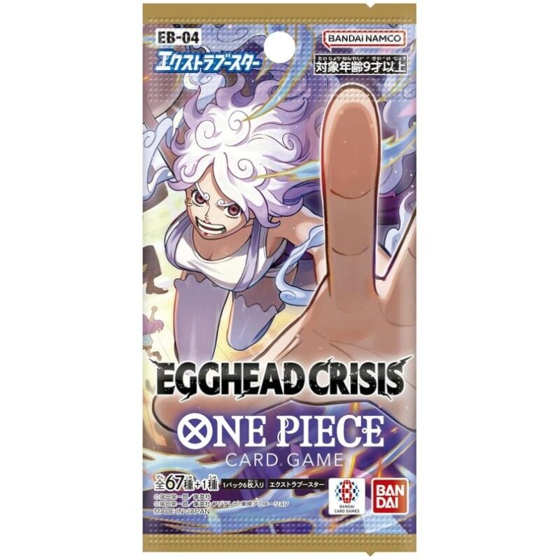 EB-04 Booster Pack | ONE PIECE | Egghead Crisis | Japanese