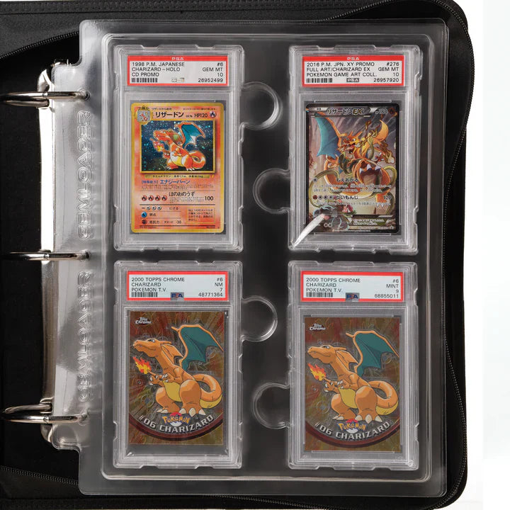 Premium Album for Graded Cards | GEMLOADER | 28 Slots