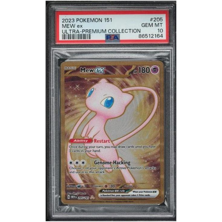Mew ex Metal (205/165) | PSA 10 - Pokémon 151