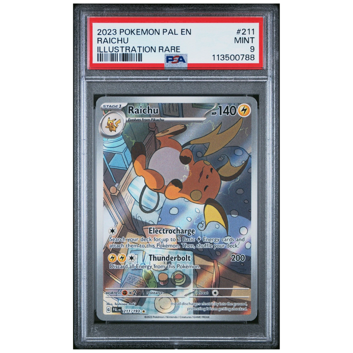 Raichu (211/193) | PSA 9 - Paldea Evolved