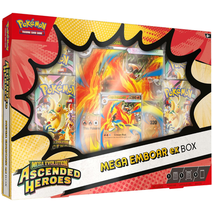 Ascended Heroes: Mega Meganium/Emboar/Feraligatr ex Box