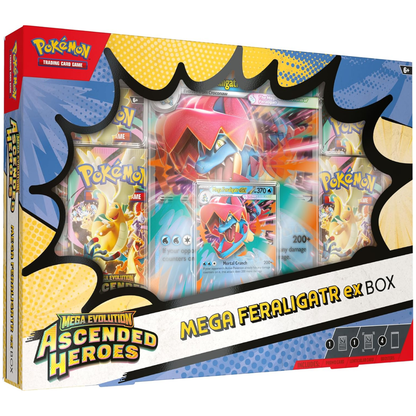 Ascended Heroes: Mega Meganium/Emboar/Feraligatr ex Box