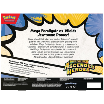 Ascended Heroes: Mega Meganium/Emboar/Feraligatr ex Box