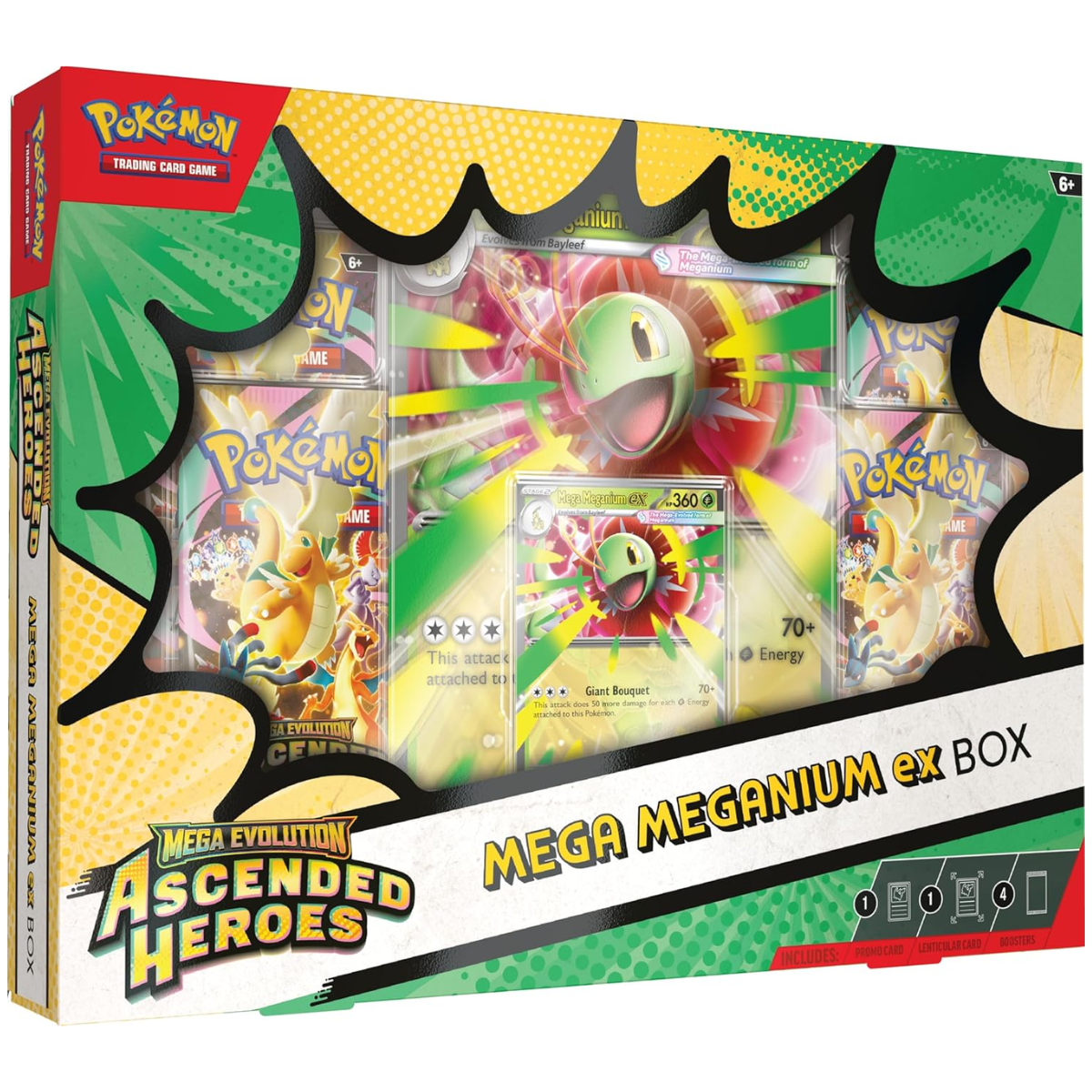 Ascended Heroes: Mega Meganium/Emboar/Feraligatr ex Box