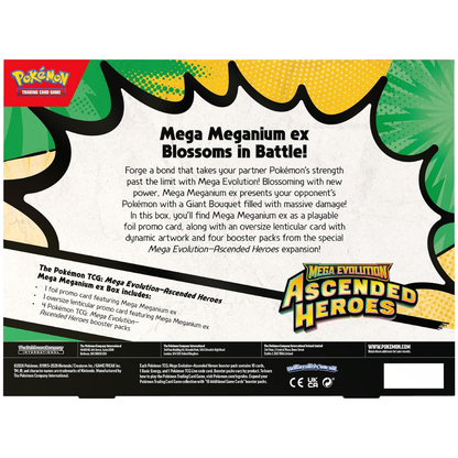 Ascended Heroes: Mega Meganium/Emboar/Feraligatr ex Box