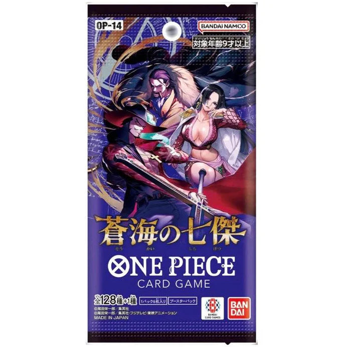 OP-14 Pack | ONE PIECE | The Seven Warlords of the Blue Sea | Japanese